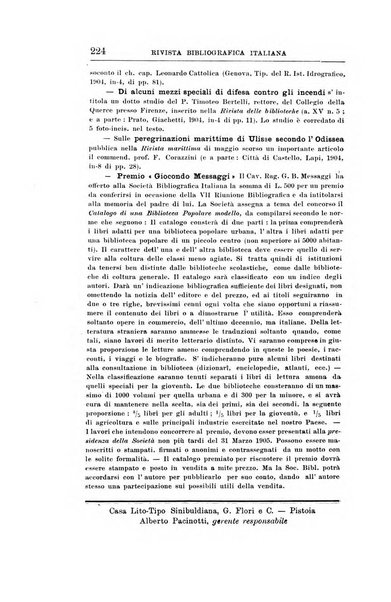 Rivista bibliografica italiana