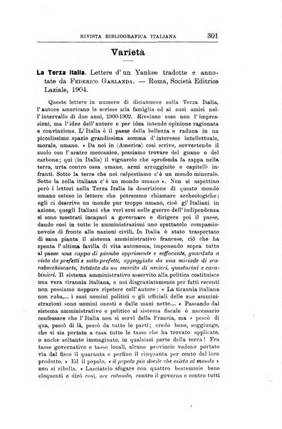 Rivista bibliografica italiana