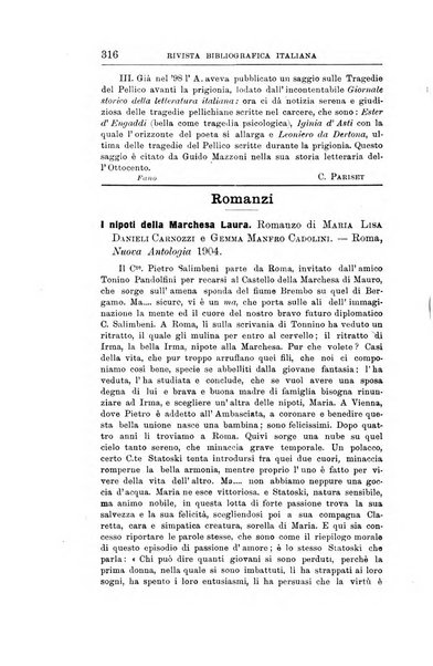 Rivista bibliografica italiana