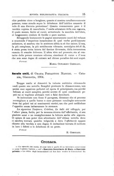 Rivista bibliografica italiana