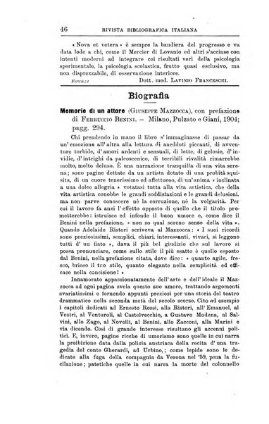 Rivista bibliografica italiana