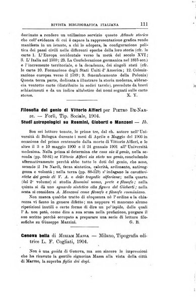 Rivista bibliografica italiana