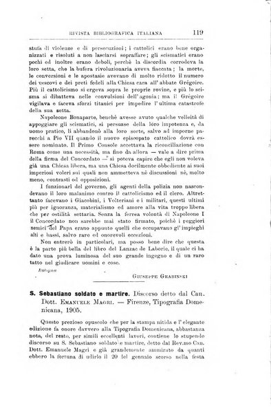 Rivista bibliografica italiana