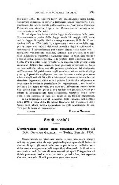 Rivista bibliografica italiana