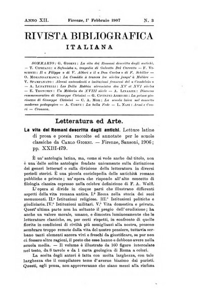 Rivista bibliografica italiana