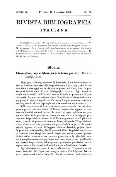 Rivista bibliografica italiana