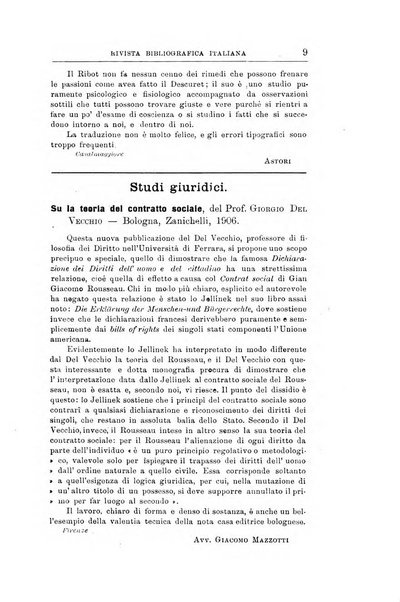 Rivista bibliografica italiana