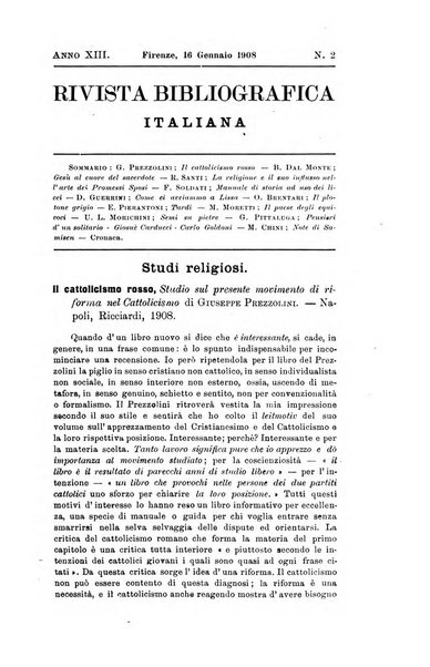 Rivista bibliografica italiana