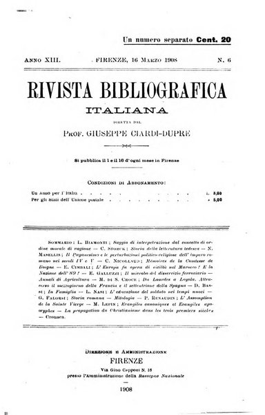 Rivista bibliografica italiana