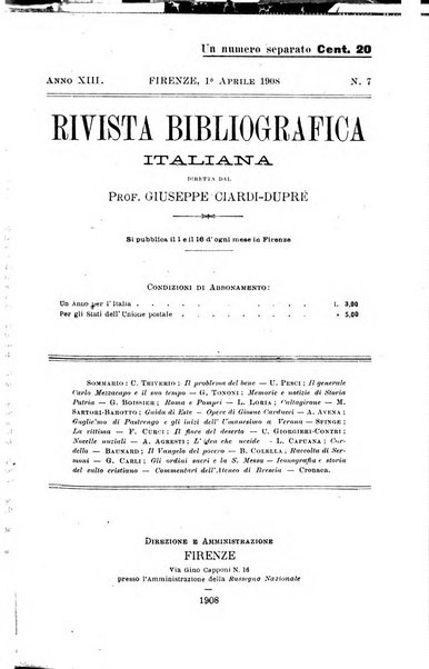 Rivista bibliografica italiana