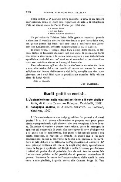 Rivista bibliografica italiana