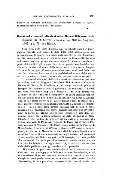 Rivista bibliografica italiana