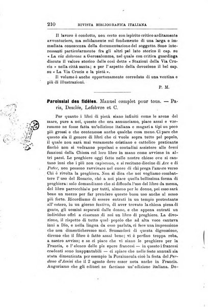 Rivista bibliografica italiana