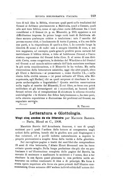 Rivista bibliografica italiana