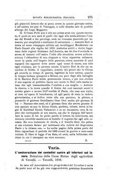 Rivista bibliografica italiana