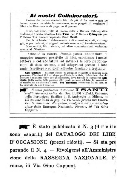 Rivista bibliografica italiana