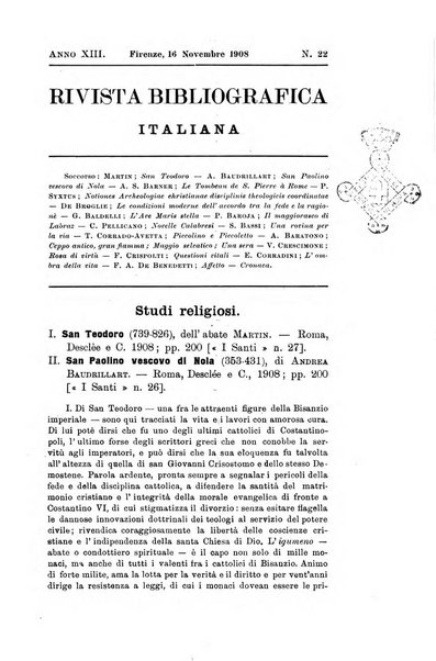 Rivista bibliografica italiana