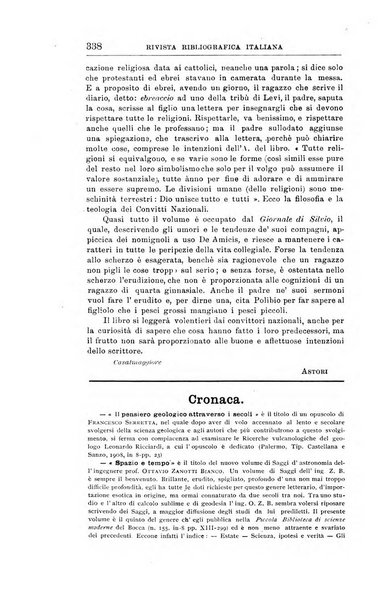 Rivista bibliografica italiana