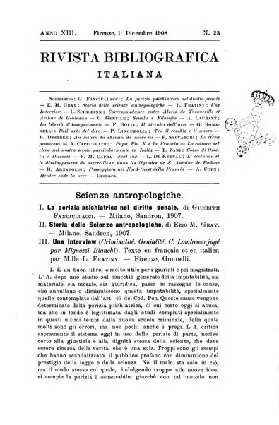 Rivista bibliografica italiana