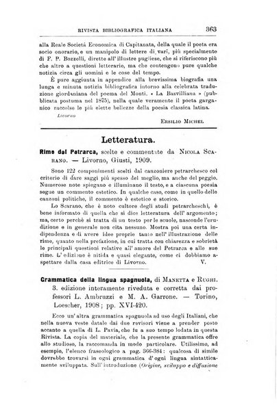 Rivista bibliografica italiana