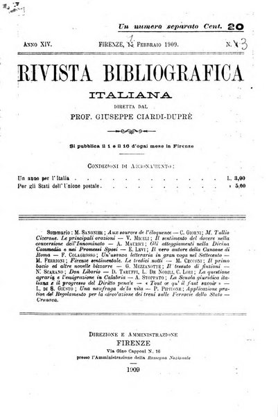 Rivista bibliografica italiana