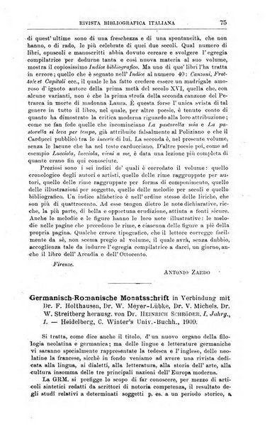 Rivista bibliografica italiana