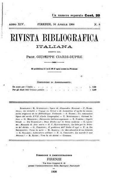 Rivista bibliografica italiana