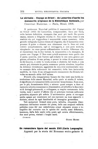 Rivista bibliografica italiana