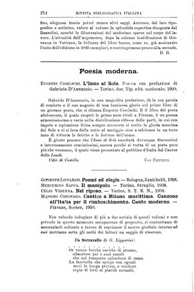 Rivista bibliografica italiana