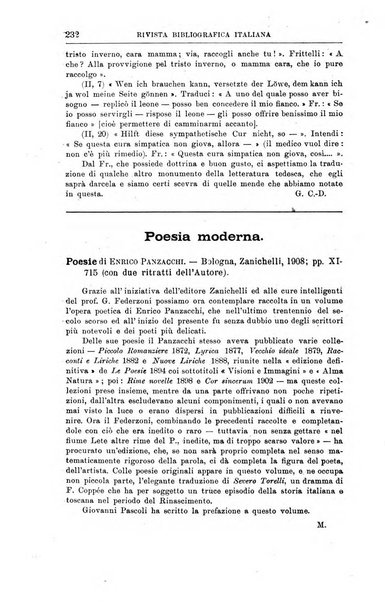 Rivista bibliografica italiana