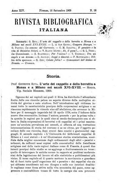 Rivista bibliografica italiana