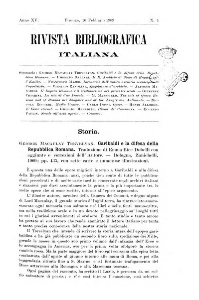 Rivista bibliografica italiana