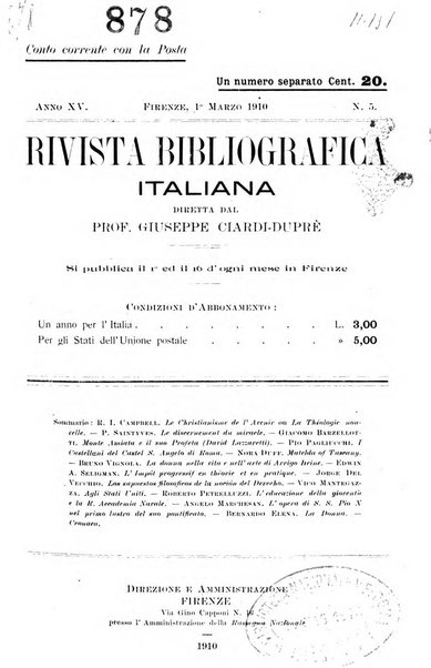 Rivista bibliografica italiana