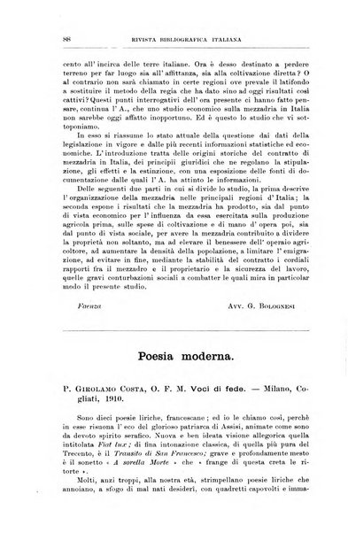 Rivista bibliografica italiana