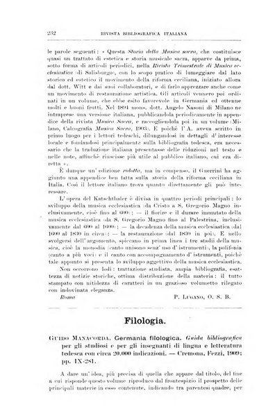 Rivista bibliografica italiana