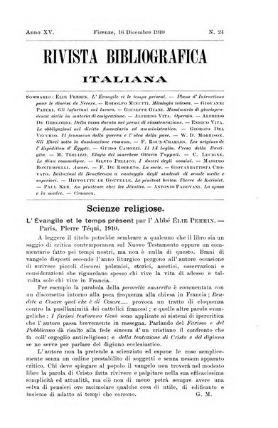 Rivista bibliografica italiana