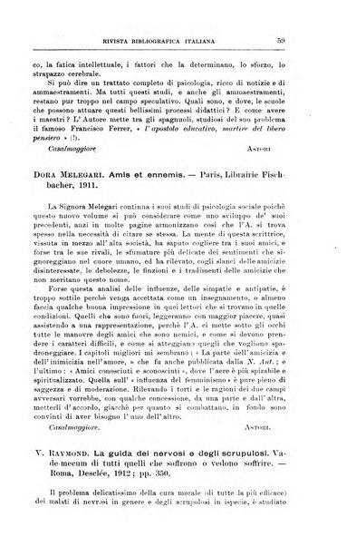 Rivista bibliografica italiana