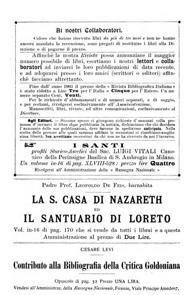 Rivista bibliografica italiana