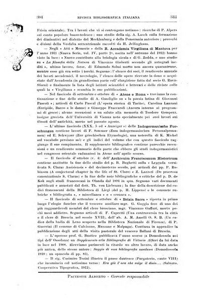 Rivista bibliografica italiana