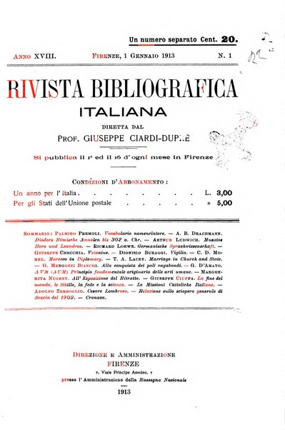 Rivista bibliografica italiana