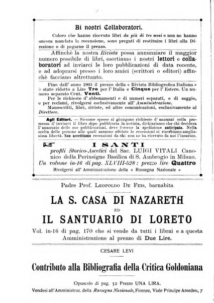 Rivista bibliografica italiana