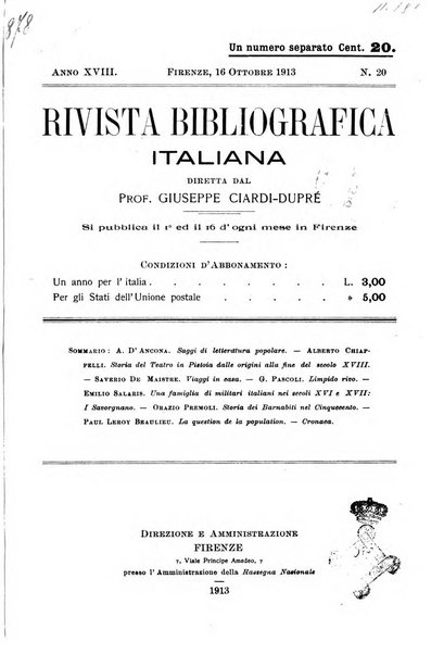 Rivista bibliografica italiana