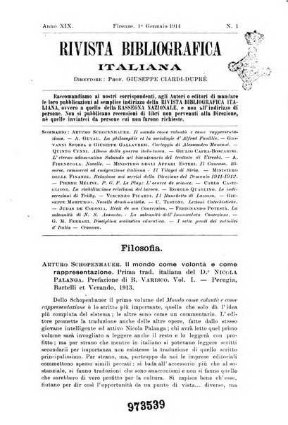 Rivista bibliografica italiana