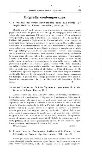 Rivista bibliografica italiana