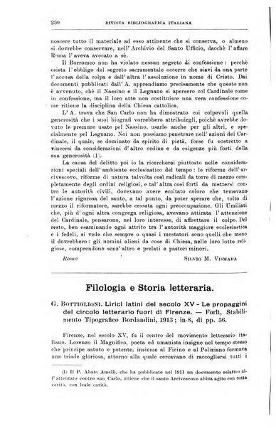 Rivista bibliografica italiana