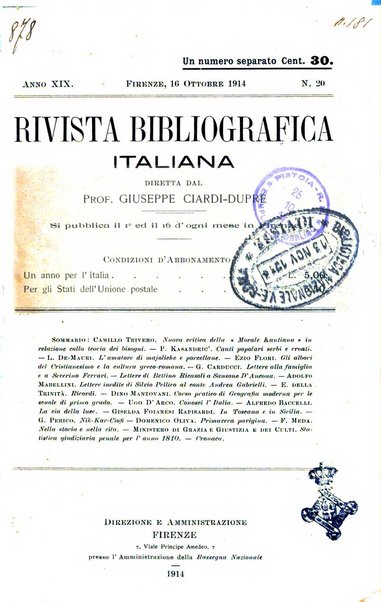 Rivista bibliografica italiana