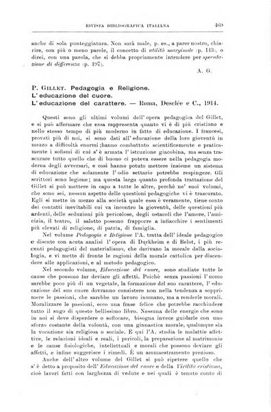 Rivista bibliografica italiana