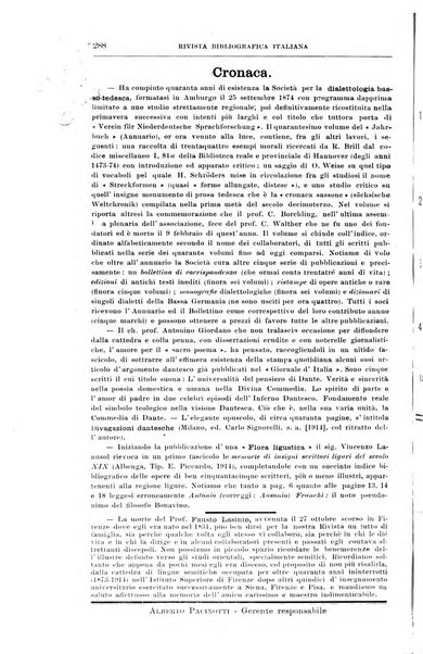 Rivista bibliografica italiana