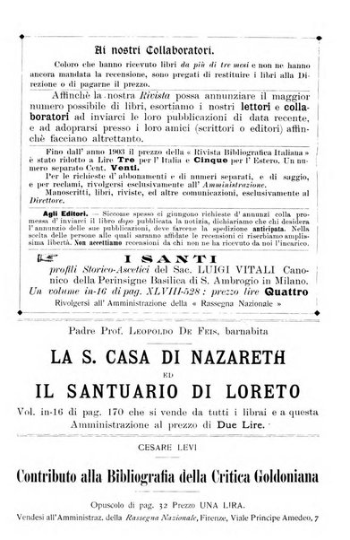 Rivista bibliografica italiana