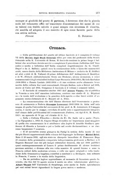 Rivista bibliografica italiana